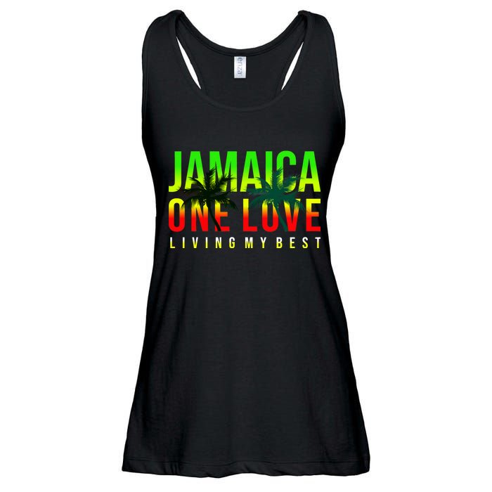 Jamaica One Love Ladies Essential Flowy Tank