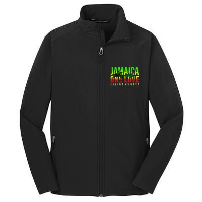 Jamaica One Love Core Soft Shell Jacket