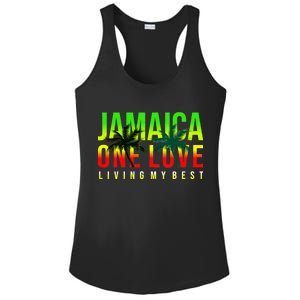 Jamaica One Love Ladies PosiCharge Competitor Racerback Tank