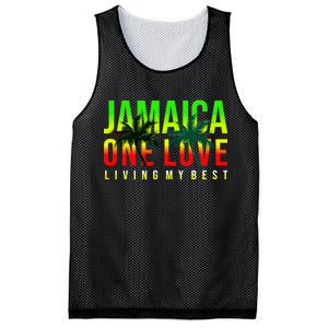 Jamaica One Love Mesh Reversible Basketball Jersey Tank