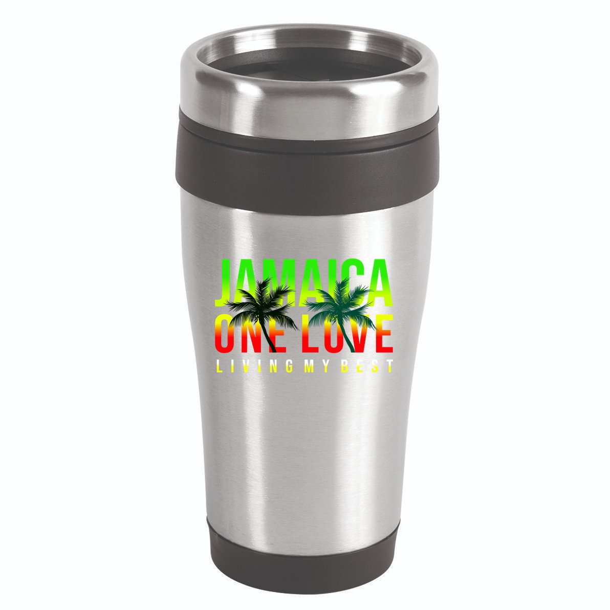 Jamaica One Love 16oz Travel Tumbler