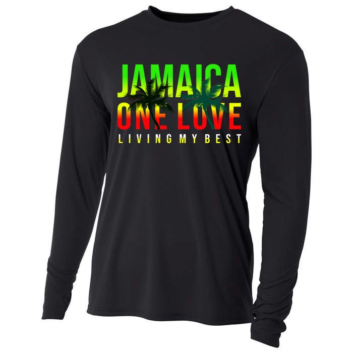 Jamaica One Love Cooling Performance Long Sleeve Crew