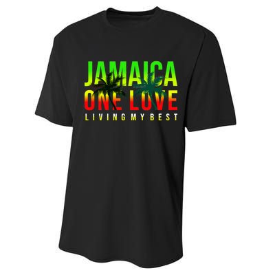 Jamaica One Love Performance Sprint T-Shirt