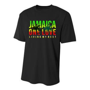 Jamaica One Love Youth Performance Sprint T-Shirt