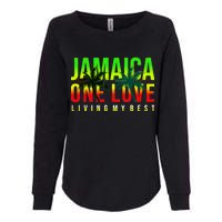 Jamaica One Love Womens California Wash Sweatshirt