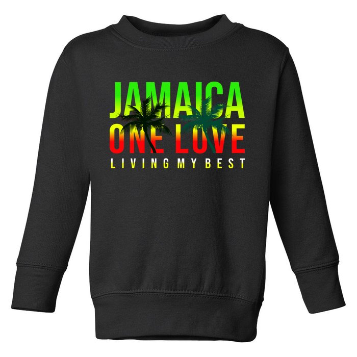 Jamaica One Love Toddler Sweatshirt