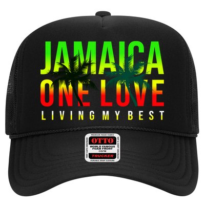 Jamaica One Love Trucker Hat