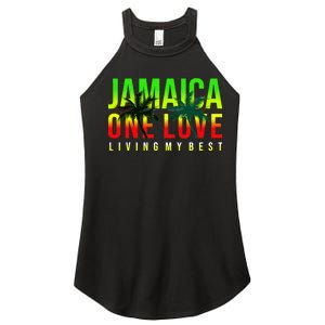 Jamaica One Love Women's Perfect Tri Rocker Tank