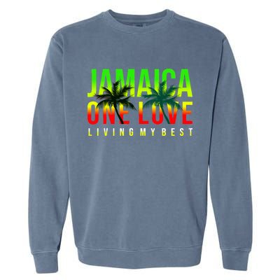 Jamaica One Love Garment-Dyed Sweatshirt