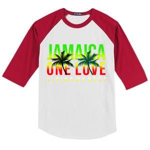 Jamaica One Love Kids Colorblock Raglan Jersey