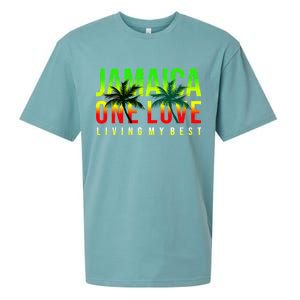 Jamaica One Love Sueded Cloud Jersey T-Shirt