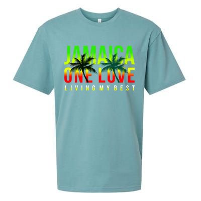 Jamaica One Love Sueded Cloud Jersey T-Shirt