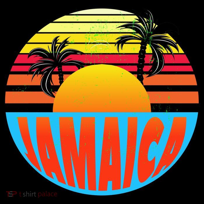 Jamaica Retro Circle Impact Tech Backpack