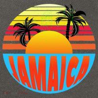 Jamaica Retro Circle Cotton Canvas Backpack