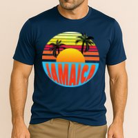 Jamaica Retro Circle Cooling Performance Crew T-Shirt