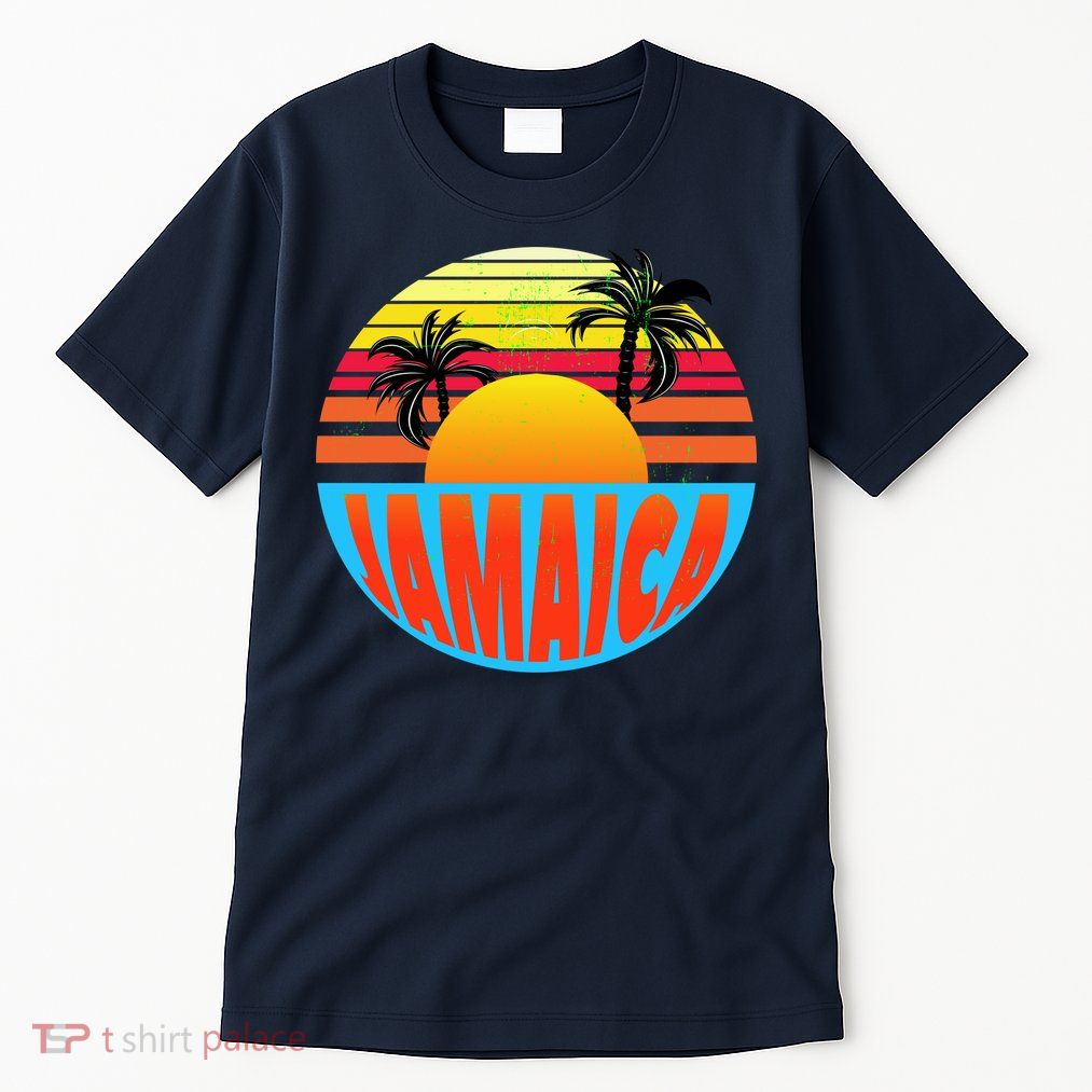 Jamaica Retro Circle Tall T-Shirt