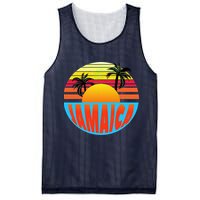 Jamaica Retro Circle Mesh Reversible Basketball Jersey Tank