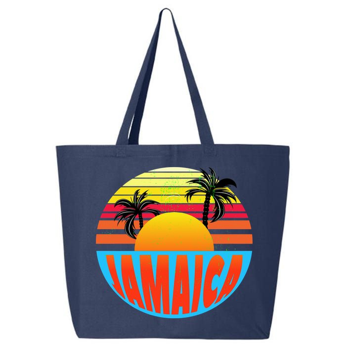 Jamaica Retro Circle 25L Jumbo Tote