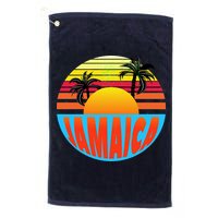 Jamaica Retro Circle Golf Towel