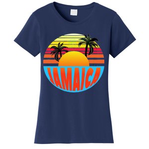 Jamaica Retro Circle Women's T-Shirt