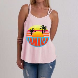 Jamaica Retro Circle Women's Strappy Tank