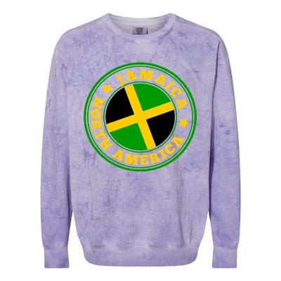 Jamaica Seal Colorblast Crewneck Sweatshirt