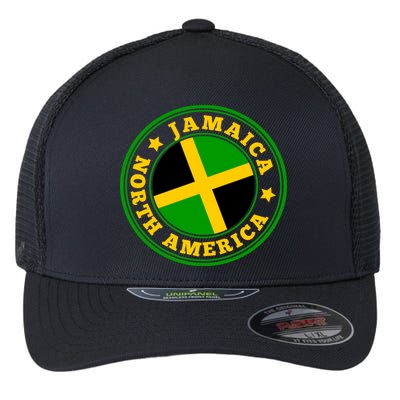 Jamaica Seal Flexfit Unipanel Trucker Cap