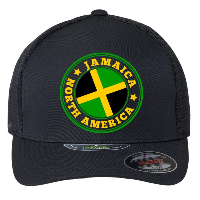 Jamaica Seal Flexfit Unipanel Trucker Cap