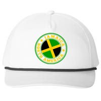 Jamaica Seal Snapback Five-Panel Rope Hat