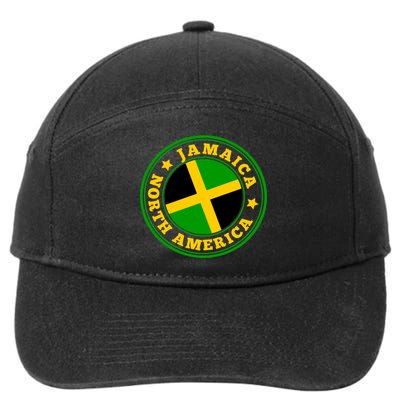 Jamaica Seal 7-Panel Snapback Hat