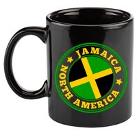 Jamaica Seal 11oz C Handle Ceramic Mug