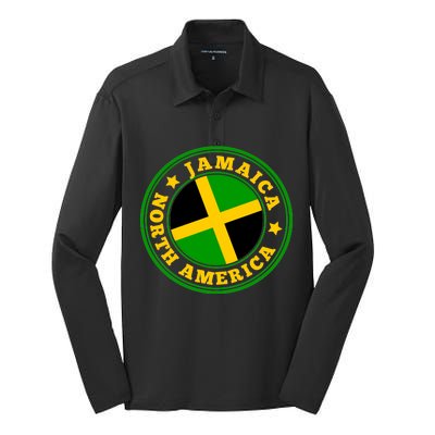 Jamaica Seal Silk Touch Performance Long Sleeve Polo