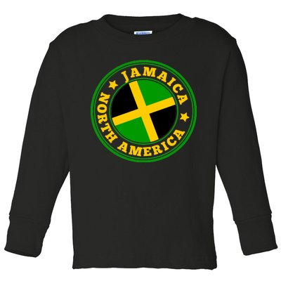 Jamaica Seal Toddler Long Sleeve Shirt