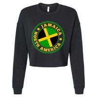 Jamaica Seal Cropped Pullover Crew