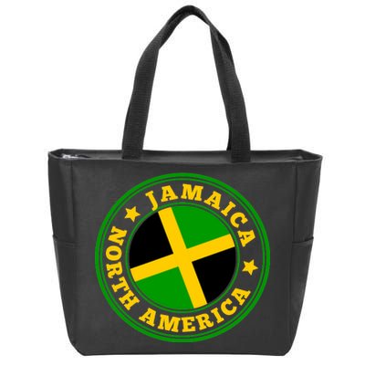 Jamaica Seal Zip Tote Bag