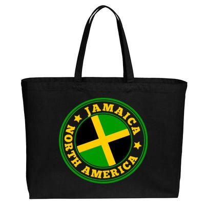 Jamaica Seal Cotton Canvas Jumbo Tote