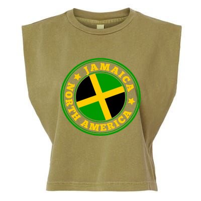 Jamaica Seal Garment-Dyed Women's Muscle Tee