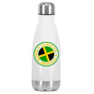 Jamaica Seal Stainless Steel Insulated Water Bottle