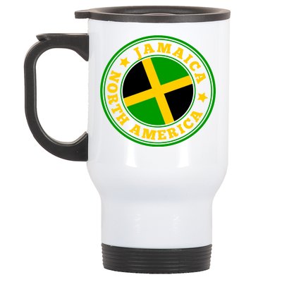 Jamaica Seal Stainless Steel Travel Mug