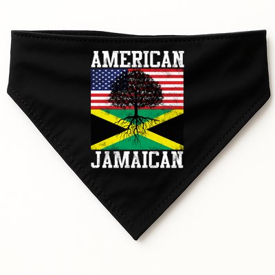 Jamaican American Flag Grown Roots USA-Made Doggie Bandana