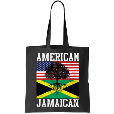 Jamaican American Flag Grown Roots Bag