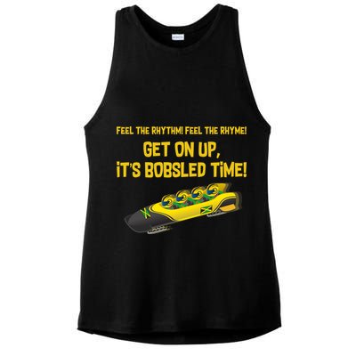 Jamaican Bobsled Team Ladies PosiCharge Tri-Blend Wicking Tank