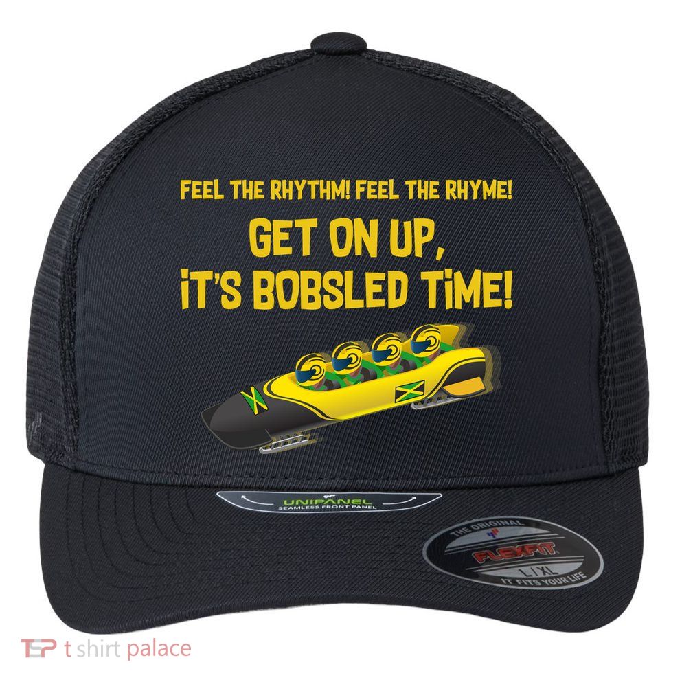 Jamaican Bobsled Team Flexfit Unipanel Trucker Cap