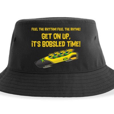 Jamaican Bobsled Team Sustainable Bucket Hat