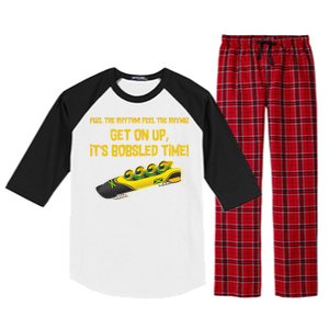 Jamaican Bobsled Team Raglan Sleeve Pajama Set