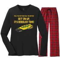 Jamaican Bobsled Team Women's Long Sleeve Flannel Pajama Set 