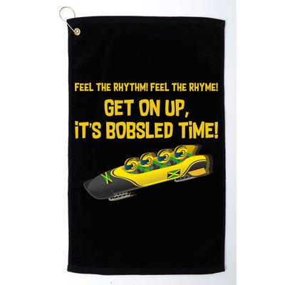 Jamaican Bobsled Team Golf Towel