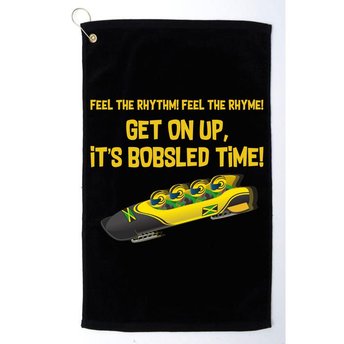 Jamaican Bobsled Team Golf Towel