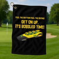 Jamaican Bobsled Team Golf Towel