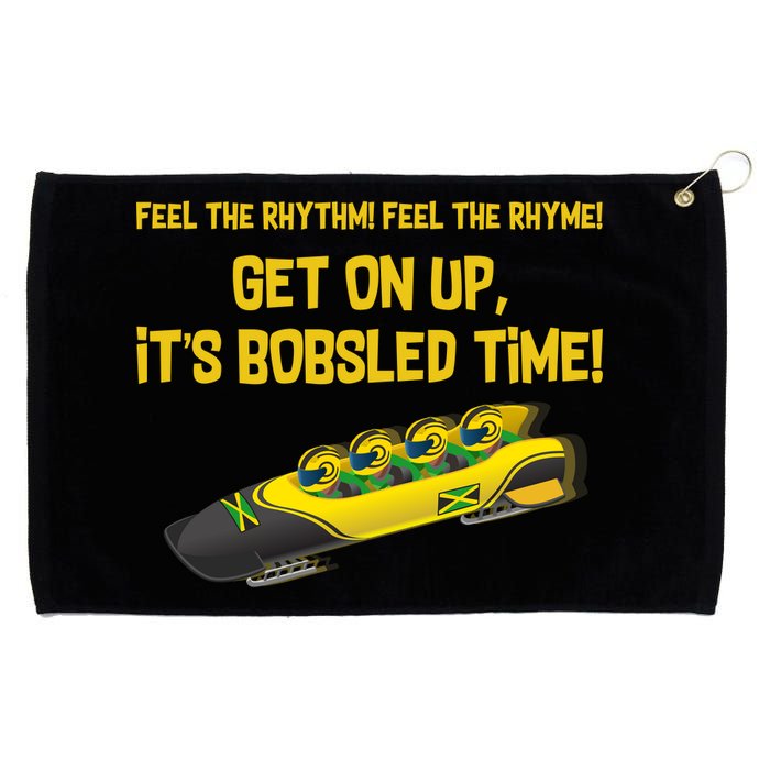 Jamaican Bobsled Team Grommeted Golf Towel